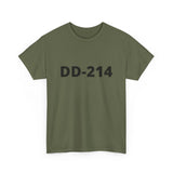 DD Form 214 Unisex Heavy Cotton Tee