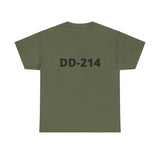 DD Form 214 Unisex Heavy Cotton Tee