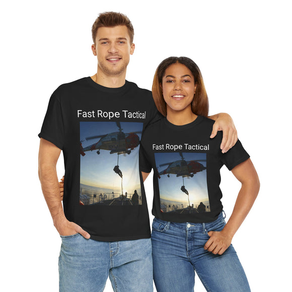 Fast Rope Tactical 2021 T-shirt Unisex Heavy Cotton Tee