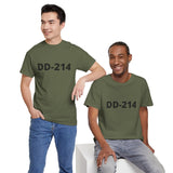 DD Form 214 Unisex Heavy Cotton Tee