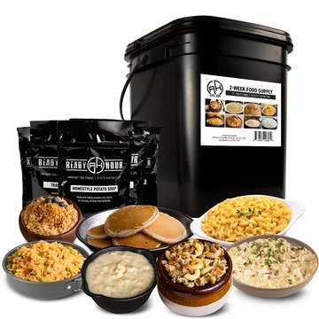 Patriot Supply Survival Food (Prices vary depending on what you order from the link.)