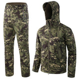 Tactical Softshell Camouflage Jacket Set