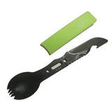 Multi-functional Camping Cookware Spoon Fork knife and Bottle opener