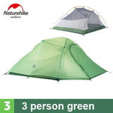 Naturehike Ultralite 1,2 or 3 Person 4 Season Tent